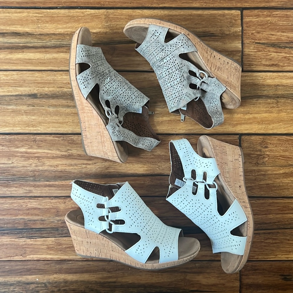 bundle of rockport wedges. 🤎